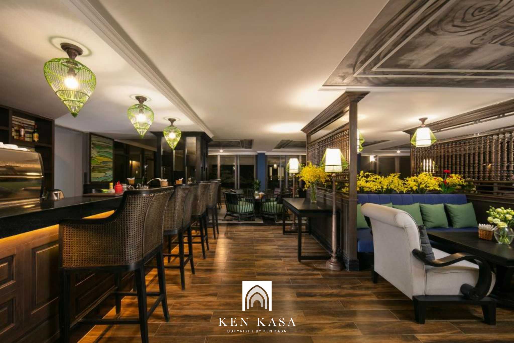 Một góc nhỏ trong Fansi Bar của khách sạn
